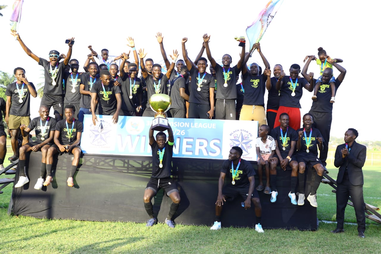 History Made: Black Star FC Crowned Kampala Regional League Champions