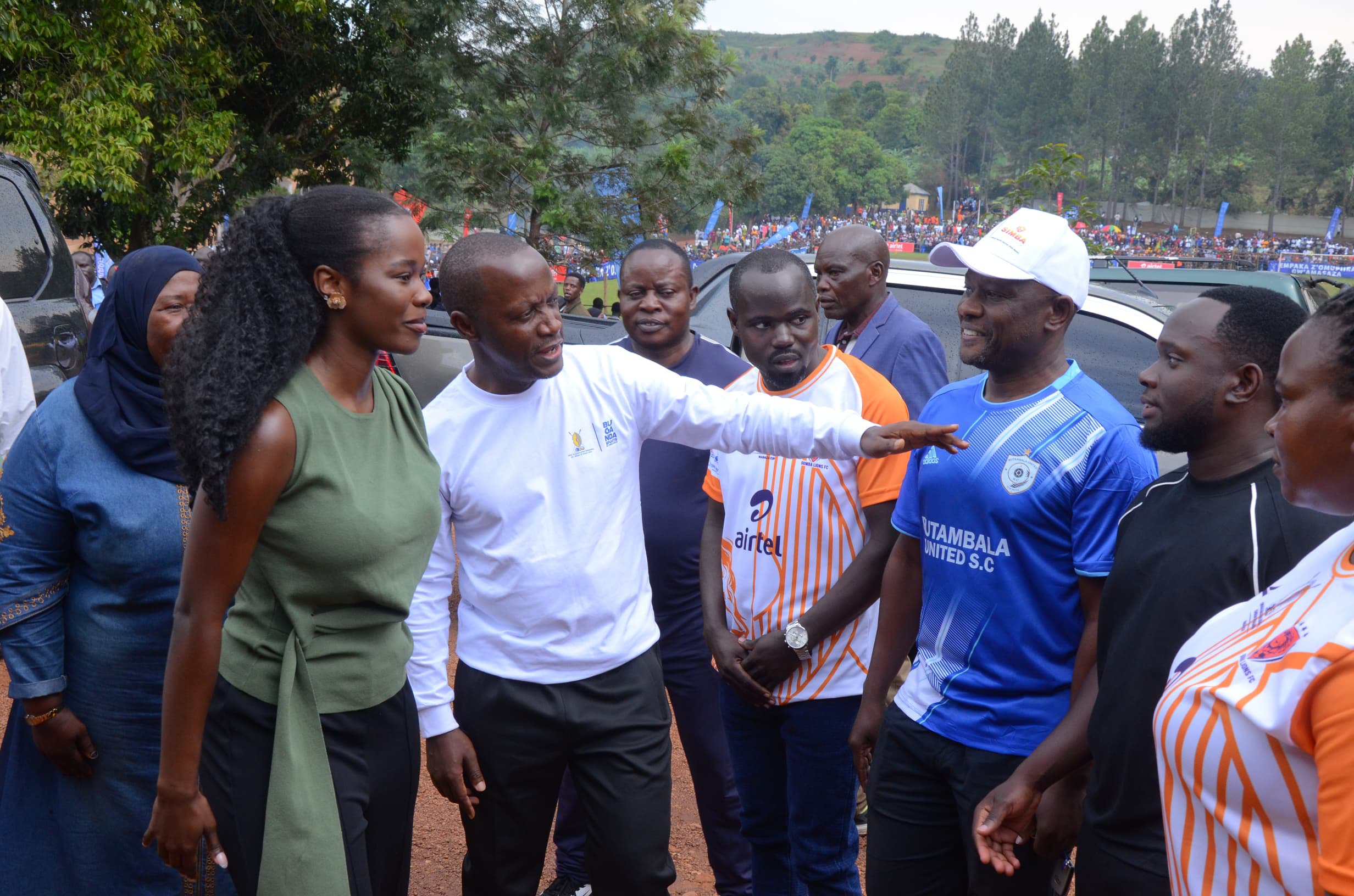 SPECIAL GUEST AT KIBIBI SS! Princess Sarah Katrina Mirembe Ssangalyambogo Attends Masaza Cup 2026 Semi-Final